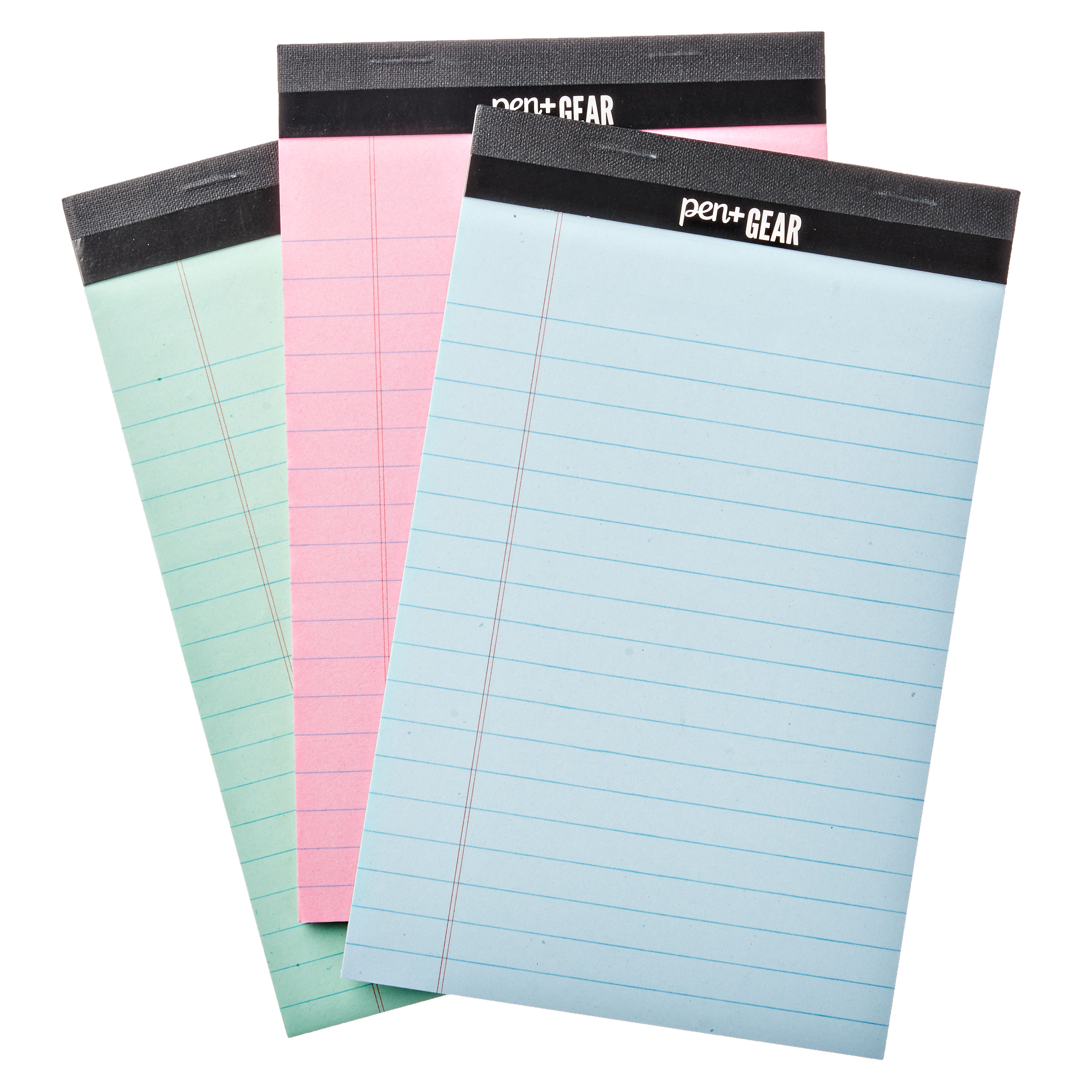 Pen+Gear Pastel Legal Pads 5x8, 50 Sheets, 3-Pack photo 3