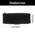 thumbnail image 5 of lanema Headband Cover Protectors For Focal Clear mgPro Headsets Comfortable Fabric Headbeam Cover With Smooth Zippers Headband, 5 of 8