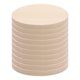 thumbnail image 1 of 10 piezas de rodajas de madera para pintar a mano, chips redondos de madera, decoraciones artesanales hechas a mano para niñas (10x1cm), 1 of 8