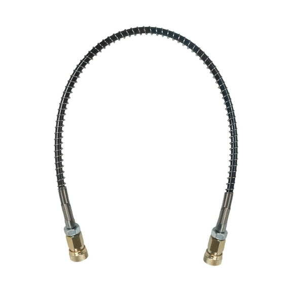 M10x1 Thread 30Mpa 300Bar 4500psi 50cm Long Pneumatics Pumps Air Refilling High Pressure Hose with Spring Wrapped