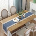 thumbnail image 1 of CATIEBYE 1Ud Mantel De De Y Lino Azul Con Para En Hogar Y Eventos, 1 of 8