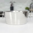 thumbnail image 5 of BREKX Anchored Round Hammered Stainless Steel Beverage Tub, Insulated, 5 of 9