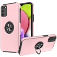 thumbnail image 1 of [PST] Samsung Galaxy A03S Ring Case, Hybrid Magnetic Kickstand Case Cover with Invisible Ring Stand, 1 of 5