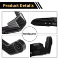 thumbnail image 3 of Unique Bargains Universal 16mm Motorcycle Handguards Heavy Duty Handle Bar Hand Guards for Dirt Bike Motocross ATV Scooter Blue CNC Bracket Protectors 1 Set, 3 of 7