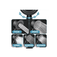 thumbnail image 5 of Regadera Kit De Ducha Tipo Teléfono De Mano Acero Inoxidable negra, 5 of 5