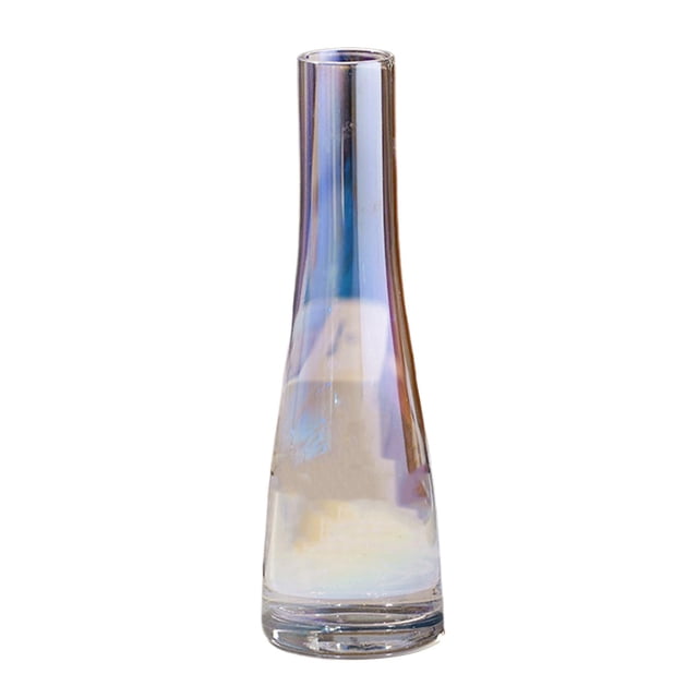GROWTH TANK Bud Bottles Fashion Creative Planter Pot Decorative Simple Glass Vases Decor for Colorful