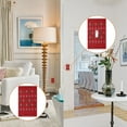 thumbnail image 6 of IAUYY Retardant PC Material Unused Outlet Cover Switch Plate Covers Easy DIY Installation with Screws Light Switch Cover Plate Red Deer Festival Decorations, 6 of 9