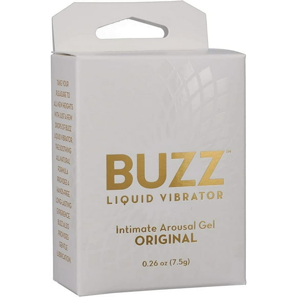 Doc Johnson Buzz Original Vibromasseur Liquide Gel d'Arrosage Intime 0.26oz