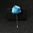 thumbnail image 4 of Lapel Pin Fashionable Handmade Rose Flower Decor Lapel Brooch Pin Lapel Stick Pin for Men, 4 of 4