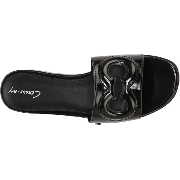 Circus NY Women's Maura Sandal – Flat Slide Sandal With Iconic 'C' Emblem