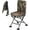 Camouflage, variant on ANHXN 360 Degree Swivel Hunting Chair With Padded Cushion, Adjustable Foot Pads, Camouflage Portable Folding Blind Chair for Fishing, Camping