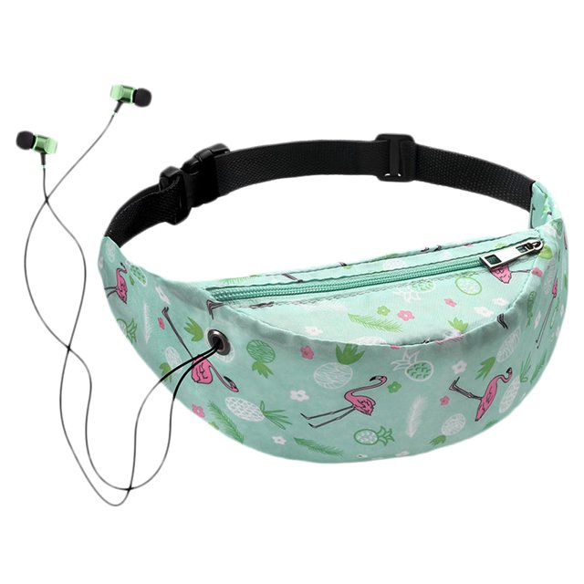Riñonera Con Estampado Colorido En 3D, Bolsillos Para Mujer En Forma De Almohada, Riñonera, Riñonera, Billetera, Viaje, Senderismo Minnieouse AP006227-02