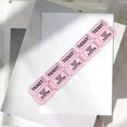 thumbnail image 3 of 100pcs Ticket Raffle Tickets Raffle Tickets Universal Ticket Labels Lottery Tickets Raffle Ticket Tickets Events Labels Tickets, 3 of 5