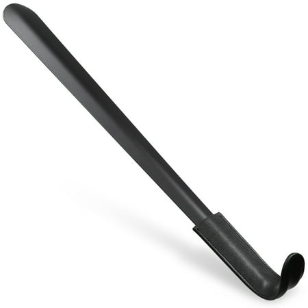 

Shoe Horn Long Handle Lazy Shoe Helper Shoe Horn with Leather Cover for Women Men Elderly