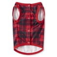 thumbnail image 3 of Conjunto de pijamas navideños familiares a juego: camisetas con estampado de astas y pantalones a cuadros. Pijamas de vacaciones para dormir., 3 of 9