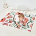thumbnail image 2 of Pioneer Flower Floral Print Pattern Blanket,Comfortable Soft Flannel Throw Blanket,All Season,Warm Lightweight Blankets for Sofa Bed Couch Living Room Chair,30"x40", 2 of 4
