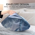 thumbnail image 4 of Yayeee Pillowcase King Size Set of 2 Satin Wrinkle Resistant Pillow Case, Night Floating Whale, 4 of 7