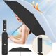 thumbnail image 1 of Fiudx Paraguas con Ventilador, Protección Solar 3 En 1, Ventilador Recargable, Paraguas Plegable Automático Resistente a Los Rayos Uv, Portátil para Viajes, Pesca, Golf, Uso Al Aire Libre, Diseño Com, 1 of 7