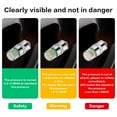 Interior Light Table Car Cap Tire Tire Pressure Gauge Cap Warning Tire