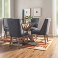 thumbnail image 4 of Powell Augusta 5-Piece Dining Set, Natural/Gray, 4 of 7