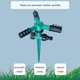 thumbnail image 4 of Aspersor Giratorio Césped 360 ​​grados Aspersor Refrigeración Material Alta (verde), 4 of 9