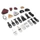 thumbnail image 4 of Hoja de sierra oscilante kit de cuchillas multiherramienta de buena compatibilidad para metal blando para plástico para el hogar para taller para madera ANGGREK Otros, 4 of 7