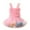 Pink, variant on MEZZALL Baby Girls Mesh Tutu Dress Sleeveless Spaghetti Rainbow Tutu Princess Skirt Dress Breathable, 18-24 Months
