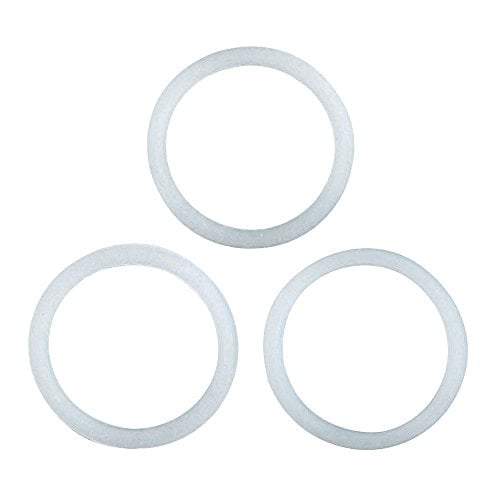 Primula Replacement Silicone Gasket for Stainless Steel 6 Cup Stovetop  Espresso Maker, Set of 3 