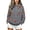 Grey, variant on CAIXIA Game Day Sweatshirt for Women Football Funny Graphic Print Hoodies Casual Fall Season Pullover Tops with Pockets