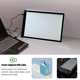 thumbnail image 3 of A4 LED Light Box Tracer with Scale Ultra-thin USB Powered Tracing Light Pad Board for Artists Kids Drawing Sketching Animation X-ray Viewing, 3 of 5