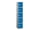 Blue, variant on Salsbury Five Tier Plastic Lockers - Gray - 12.75 W x 74 H x 18 D in.