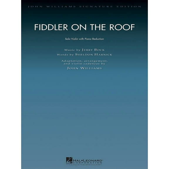 Fiddler on the Roof: Violin and Piano, (Paperback)