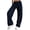 Navyblue, variant on TEMOFON Sweatpants for Women Loose Fit Casual Comfy Lounge High Waist Drawstring Elastic Sweatpants Flowy Palazzo Pants with Pocket
