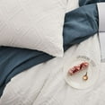 thumbnail image 2 of Lujoso Juego de Cama de Chenilla 100% Algodón 4 Piezas - Blanco, 2 of 9