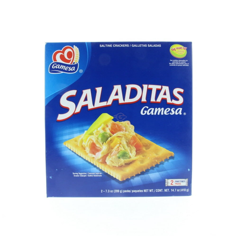 Gamesa Saltine Crackers Galletas Saladas 14.7 Oz (Pack of 24