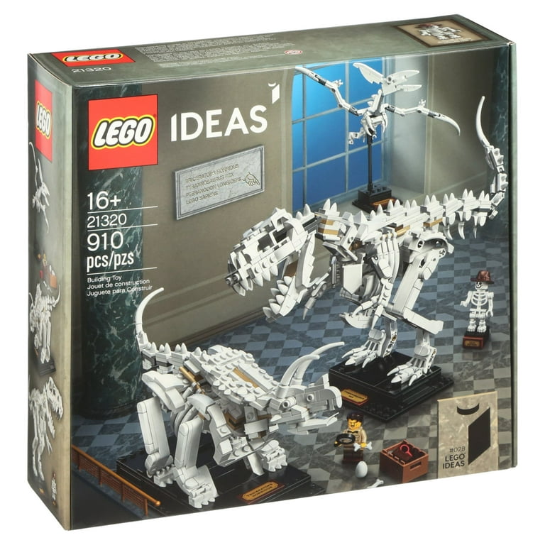 LEGO Ideas 21320 Dinosaur Fossils Building Kit (910 Pieces ...