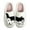 Z02-Clear, variant on CAIXIA Slippers for Women Knit Memory Foam Arch Support Wide Widths Sherpa Lining Non-Skid Embroidery Soft Curly Full House Slippers Indoor Outdoor Wedding Gifts