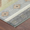 thumbnail image 3 of Addison Rugs Chantille Indoor/Outdoor Transitional Lodge Gray Machine Washable Round Rug, 8' x 8', 3 of 8
