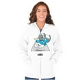 thumbnail image 4 of The Smurfs Aries Ram Zodiac Sign Zip Up Hoodie Men's Women's Brisco Brands S, 4 of 5