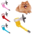 thumbnail image 3 of Trayknick Distributeur d'Eau Suspendu Automatique pour Chien Chat Tête de Fontaine Rose, 3 of 13