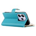 thumbnail image 3 of Funda cartera GANGXUN para Xiaomi Redmi Note 14 4G , cuero PU con tarjetero, cremallera, correa de mano, soporte y protección 1272°, 3 of 6