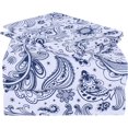 thumbnail image 1 of Floral Printed Sheet Set King Soft Microfiber Botanical Bed Sheets Extra Deep Pocket Pieces, 1 of 6
