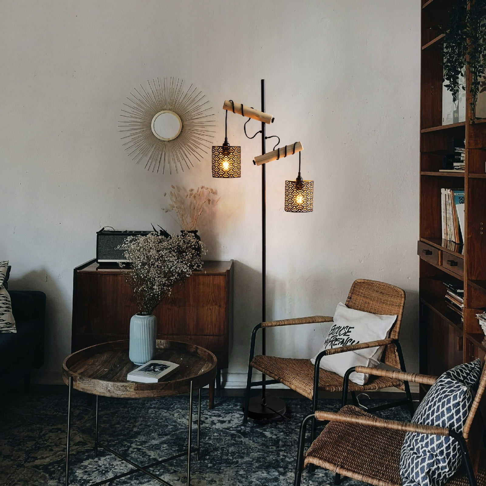 Woven Floor Lamp