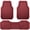 Burgundy Red, variant on CAR GRAND Premium Heavy Duty Rubber Car Floor Mats Deep Dish All Weather Water Proof Easy Clean Universal Trim Fit Sedan SUV Van Truck All Black