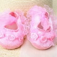 thumbnail image 4 of Nituyy Baby Girl Soft Non-Slip Walker Lace Princess Shoes, 4 of 5
