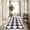 Black, variant on ICEANT 3'x8' Rectangle Runner Rugs, Geometric Style Non Slip Washable Low Pile Carpet, Area Rug for Hallway Entryway Bathroom Bedroom Kitchen, Black