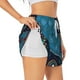 thumbnail image 1 of Balery Bohemian Turtle Pantalones cortos deportivos para mujer con forro y dos bolsillos, elásticos, para entrenamiento, gimnasio, yoga-XX-Large, 1 of 7