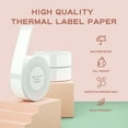 thumbnail image 3 of NIIMBOT Thermal Labels(0.59" x 1.97") Printer Sticker Paper with Self-Adhesive for D11/D110/D101/H1S ,1 Roll of 130(White), 3 of 8
