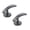 Black, variant on RABBITH Metal Curtain Holdback Hanger Tie Back Wall Hooks 1 Pair Clothes Hangers for Home Bedroom Bathroom Bath Towel Hanging Hook
