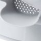 thumbnail image 3 of Drenaje De Pico De Pato Dispensador de líquido antiderrames de drenaje de pico de pato de desviación de sopa de silicona (gris) Wdftyju Libre de BPA, 3 of 4